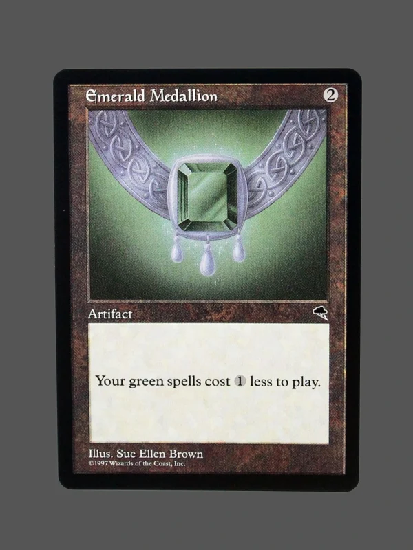 Emerald Medallion Regular MTG Proxy | Antiquities
