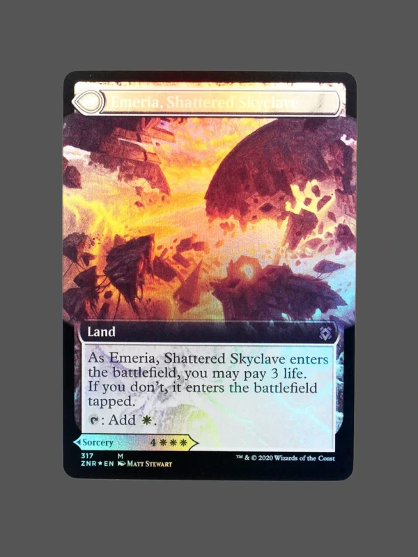 Emeria, Shattered Skyclave Foil MTG Proxy | Zendikar Rising