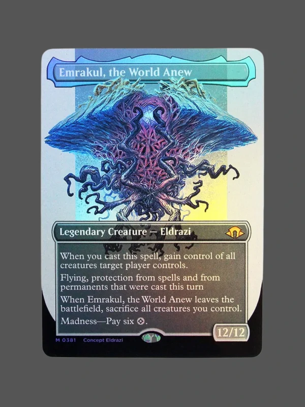 Emrakul, the World Anew Foil MTG Proxy | Concept Eldrazi