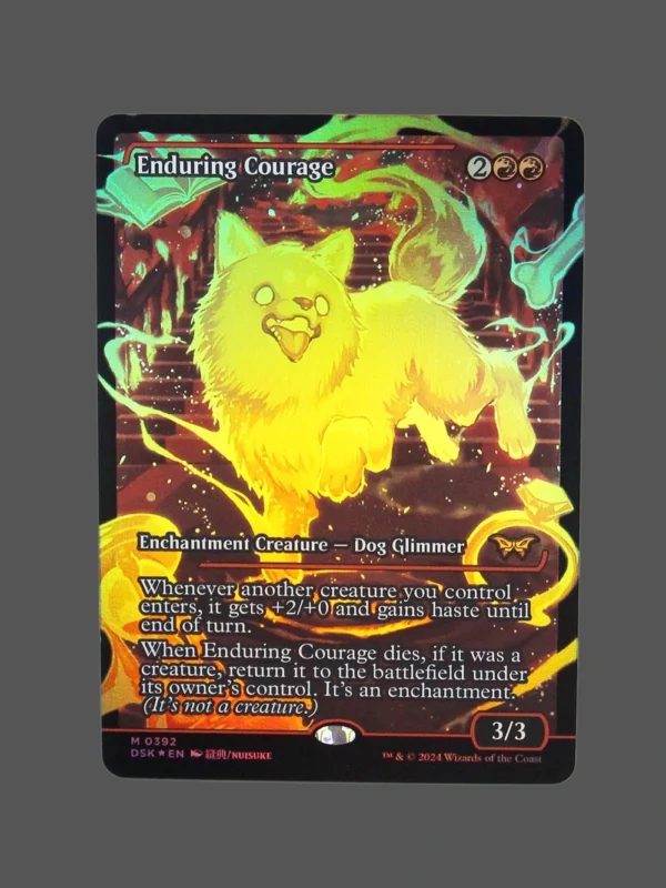 Enduring Courage Foil MTG Proxy | Dominaria United