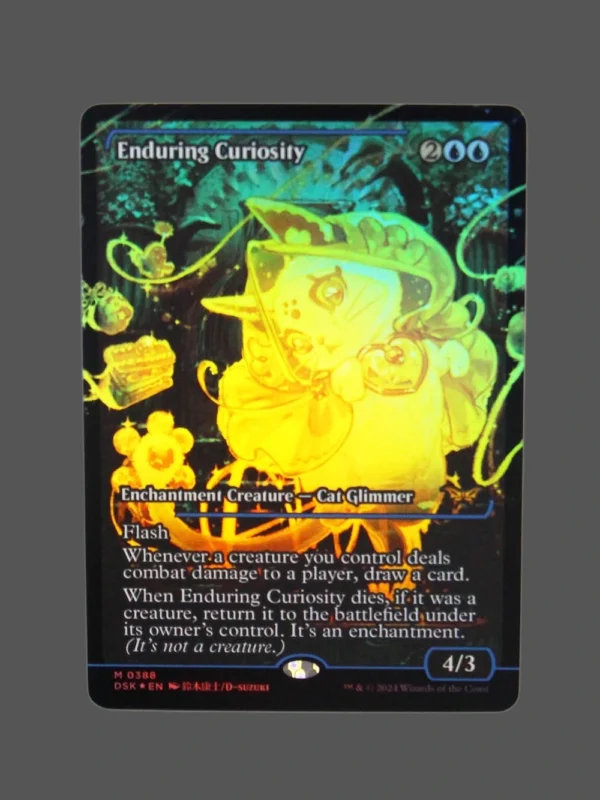 Enduring Curiosity Foil MTG Proxy | Dominaria United