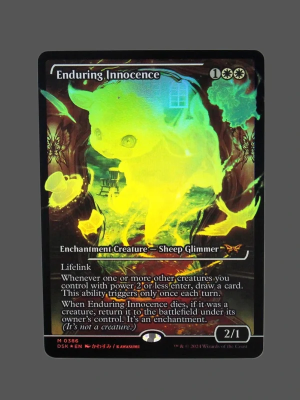 Enduring Innocence Foil MTG Proxy | Dominaria United