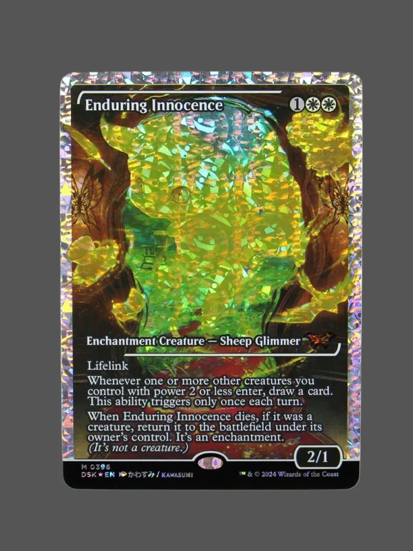 Enduring Innocence Fracture Foil MTG Proxy | Duskmourn