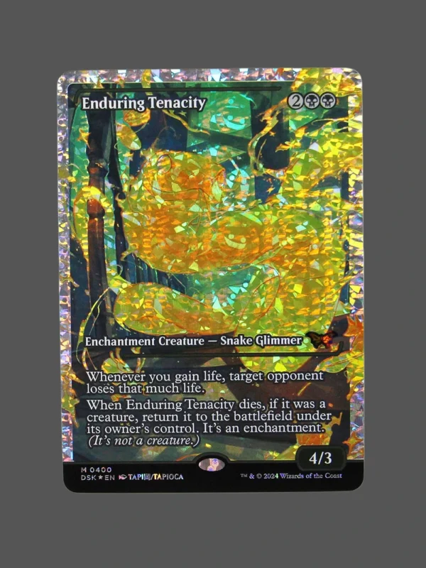 Enduring Tenacity Fracture Foil MTG Proxy | Dominaria United