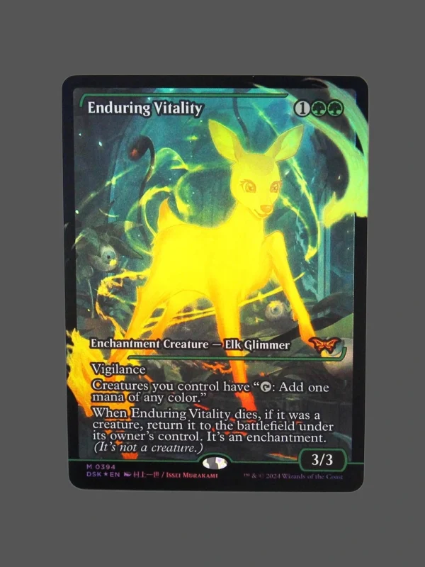 Enduring Vitality Foil MTG Proxy | Dominaria United
