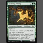 Enduring Vitality Holo MTG Proxy | Dominaria United