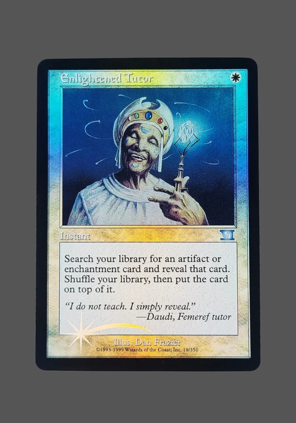 Enlightened Tutor Foil MTG Proxy | Arena League 2000