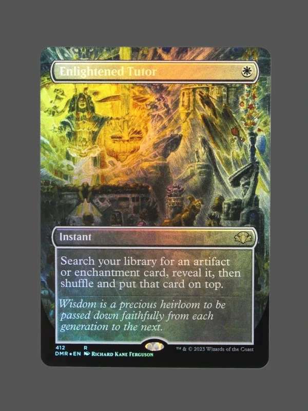 Enlightened Tutor Foil MTG Proxy | Dominaria United