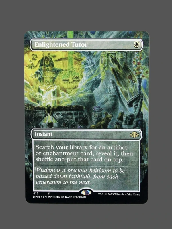 Enlightened Tutor Holo MTG Proxy | Dominaria United