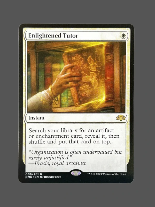 Enlightened Tutor Holo MTG Proxy | Dominaria United