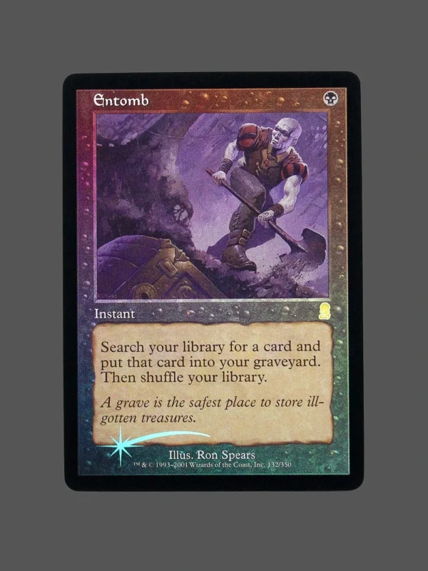 Entomb Foil MTG Proxy | Urza's Legacy