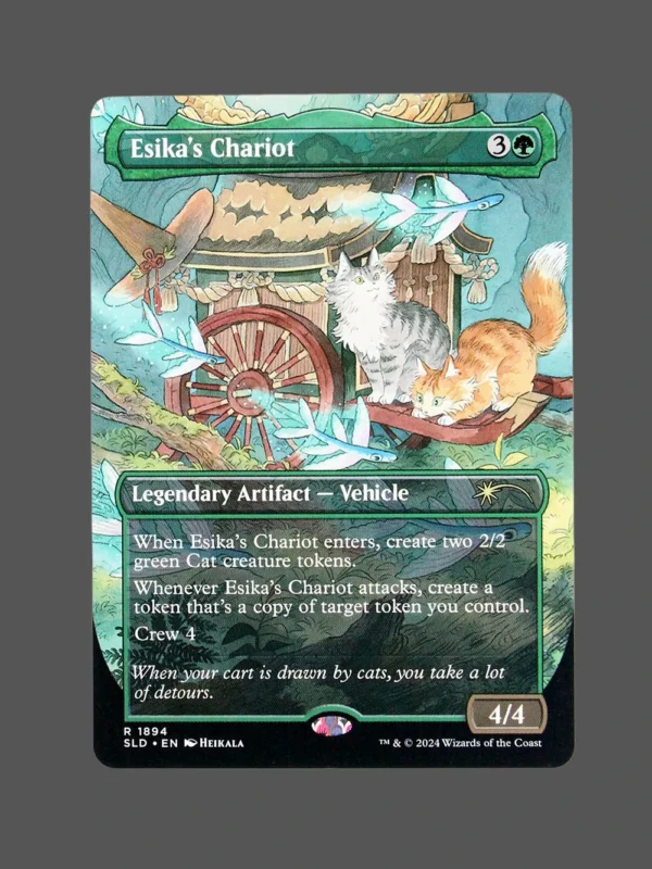 Esika's Chariot Holo MTG Proxy | Secret Lair Drop