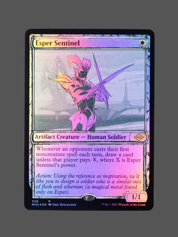 Esper Sentinel Foil MTG Proxy | Magic: The Gathering
