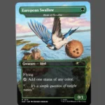 European Swallow Holo MTG Proxy | Streets of New Capenna