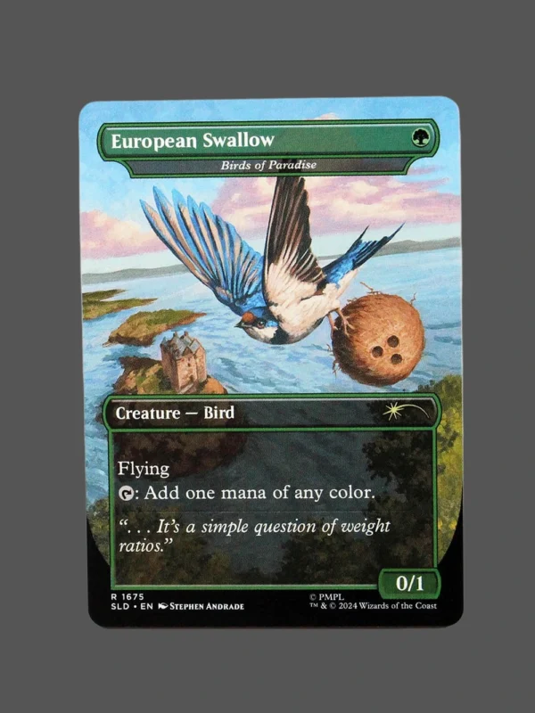 European Swallow Holo MTG Proxy | Streets of New Capenna