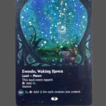Evendo, Waking Haven Galaxy Foil MTG Proxy | The Lost Caverns of Ixalan