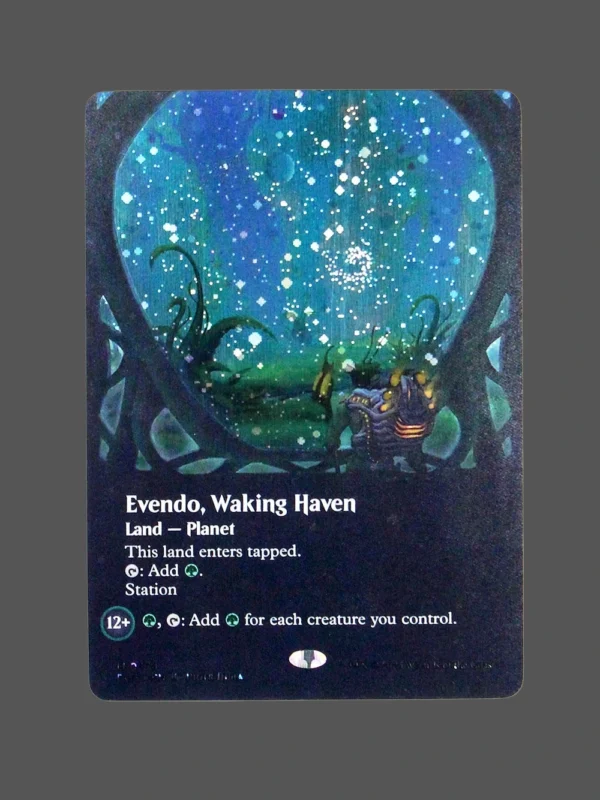 Evendo, Waking Haven Galaxy Foil MTG Proxy | The Lost Caverns of Ixalan