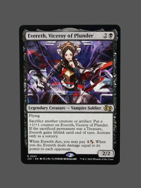 Evereth, Viceroy of Plunder Holo MTG Proxy | Jumpstart 2025