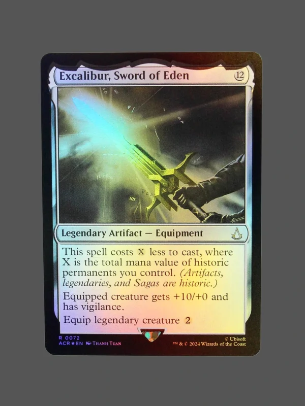 Excalibur, Sword of Eden Foil MTG Proxy | ACR