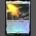 Excalibur, Sword of Eden Foil MTG Proxy | Aether Revolt
