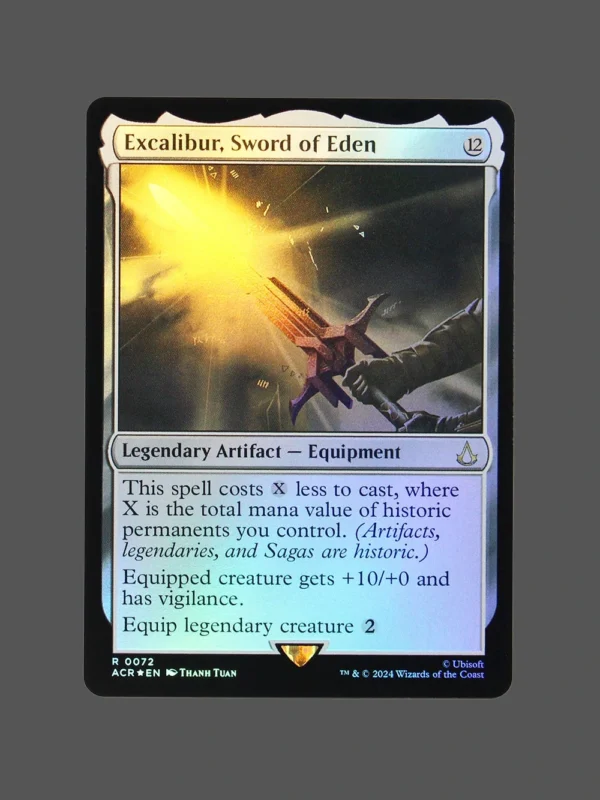 Excalibur, Sword of Eden Foil MTG Proxy | Aether Revolt