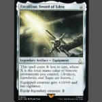 Excalibur, Sword of Eden Holo MTG Proxy | Aether Revolt