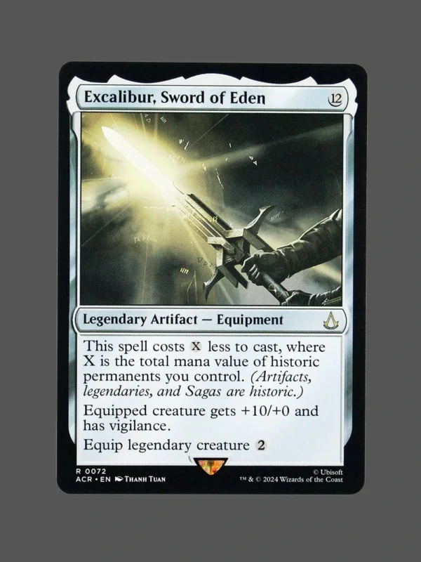 Excalibur, Sword of Eden Holo MTG Proxy | Aether Revolt