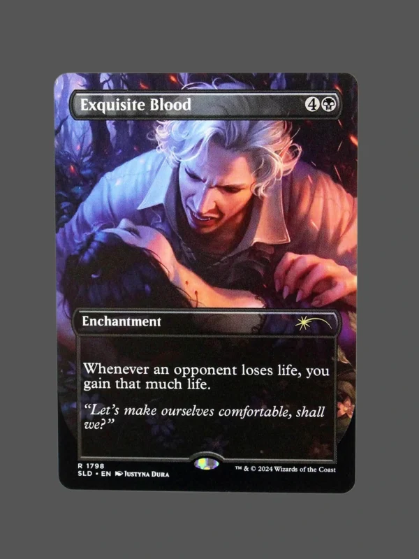 Exquisite Blood Holo MTG Proxy | Secret Lair Drop