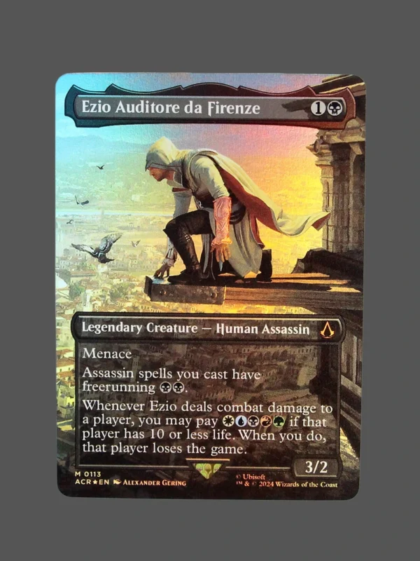 Ezio Auditore da Firenze Foil MTG Proxy | Assassin's Creed