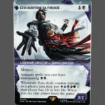 Ezio Auditore da Firenze Holo MTG Proxy | Assassin's Creed