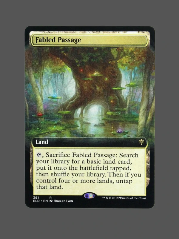Fabled Passage Holo MTG Proxy | Eldritch Moon