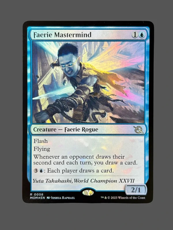 Faerie Mastermind Foil MTG Proxy | March of the Machine