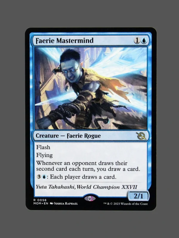 Faerie Mastermind Holo MTG Proxy | March of the Machine