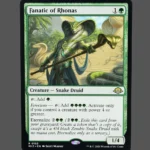 Fanatic of Rhonas Holo MTG Proxy | March of the Machine