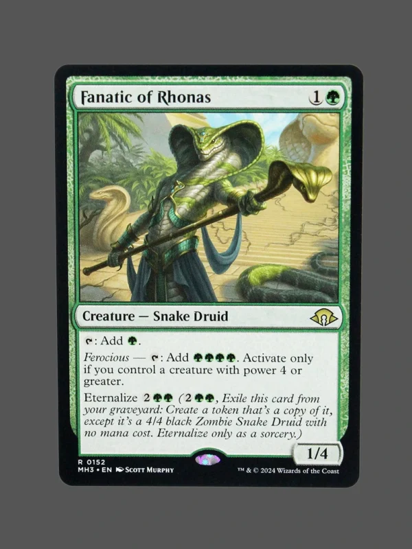 Fanatic of Rhonas Holo MTG Proxy | March of the Machine