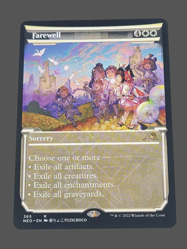 Farewell Holo MTG Proxy | Neon Dynasty