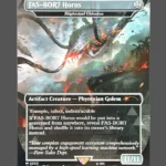 FAS-BOR7 Horus Holo MTG Proxy | Streets of New Capenna