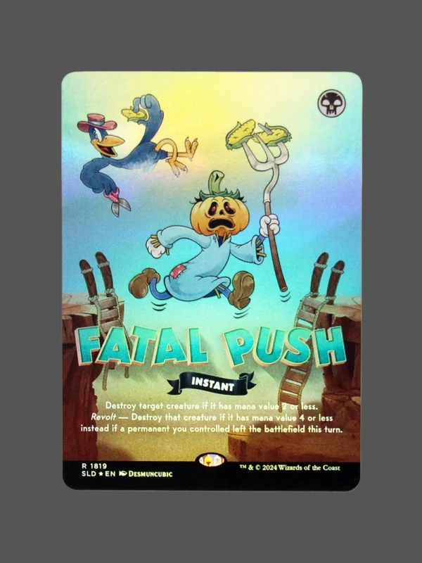 Fatal Push Foil MTG Proxy | Secret Lair Drop
