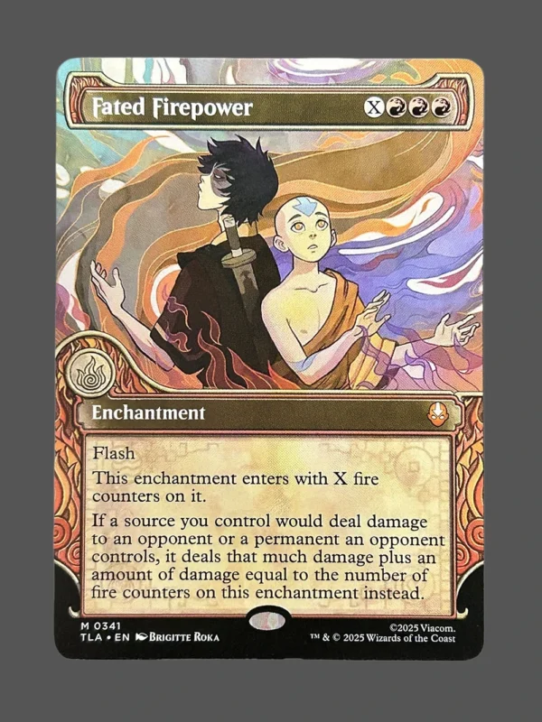 Fated Firepower Holo MTG Proxy | The Lost Caverns of Ixalan