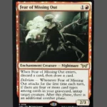 Fear of Missing Out Holo MTG Proxy | Dominaria Skies