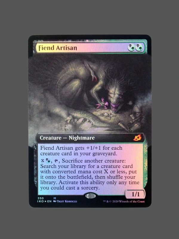 Fiend Artisan Foil MTG Proxy | Ikoria: Lair of Behemoths