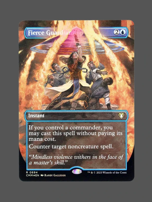 Fierce Guardianship Foil MTG Proxy | Commander Masters