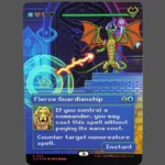 Fierce Guardianship Foil MTG Proxy | Secret Lair Drop