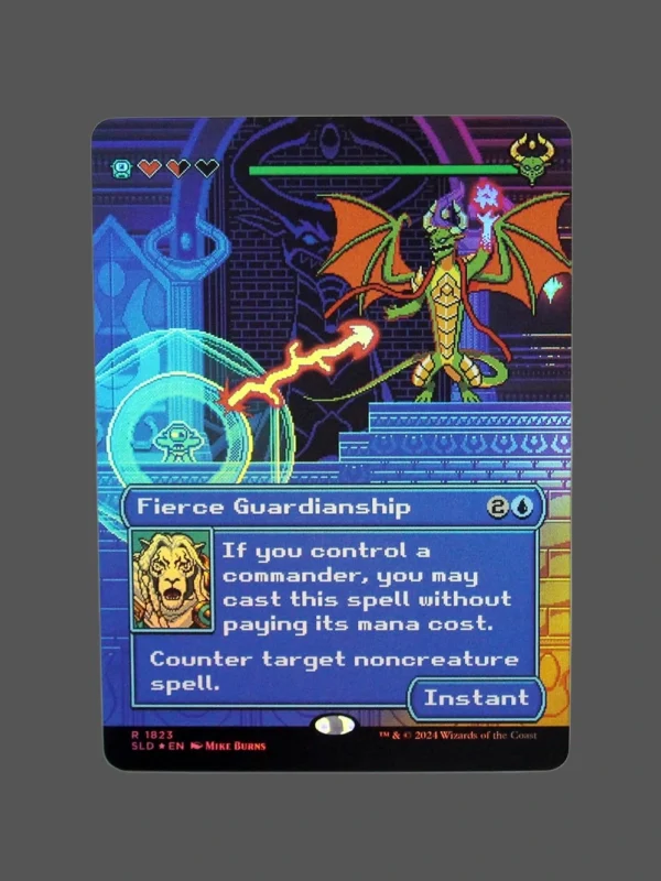Fierce Guardianship Foil MTG Proxy | Secret Lair Drop