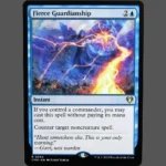 Fierce Guardianship Holo MTG Proxy | Commander Masters