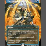Fierce Guardianship Holo MTG Proxy | Commander Masters