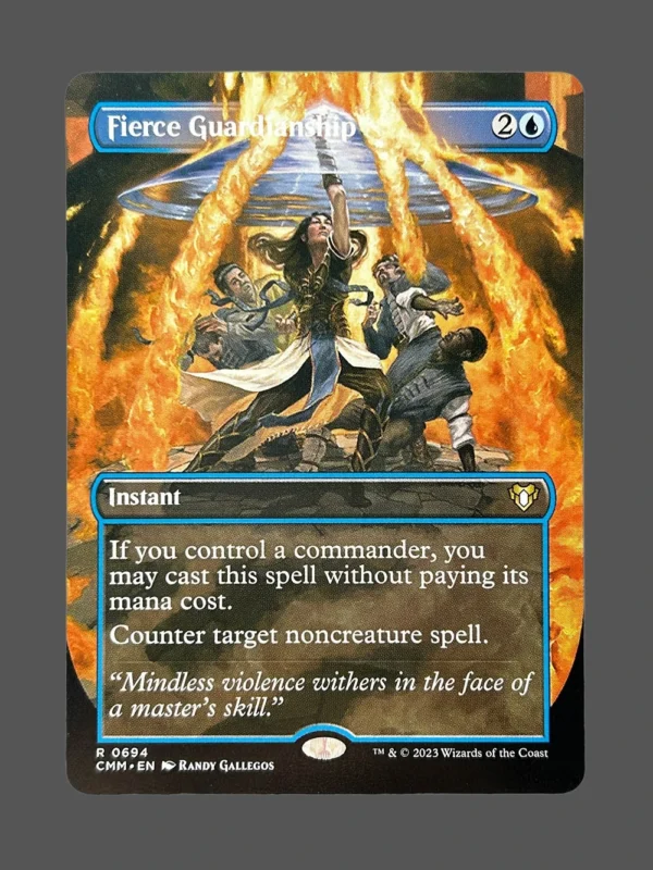 Fierce Guardianship Holo MTG Proxy | Commander Masters