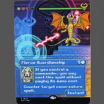 Fierce Guardianship Holo MTG Proxy | Secret Lair Drop