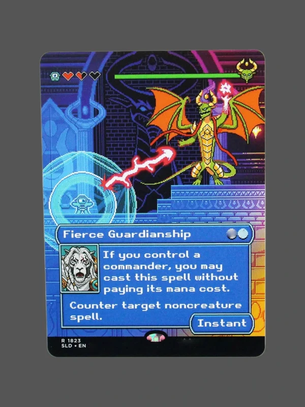 Fierce Guardianship Holo MTG Proxy | Secret Lair Drop