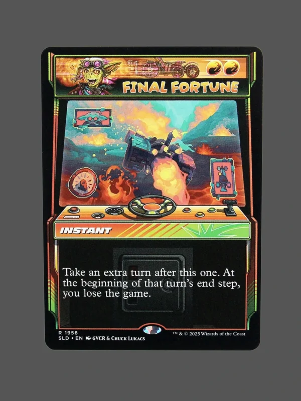 Final Fortune Holo MTG Proxy | Streets of New Capenna